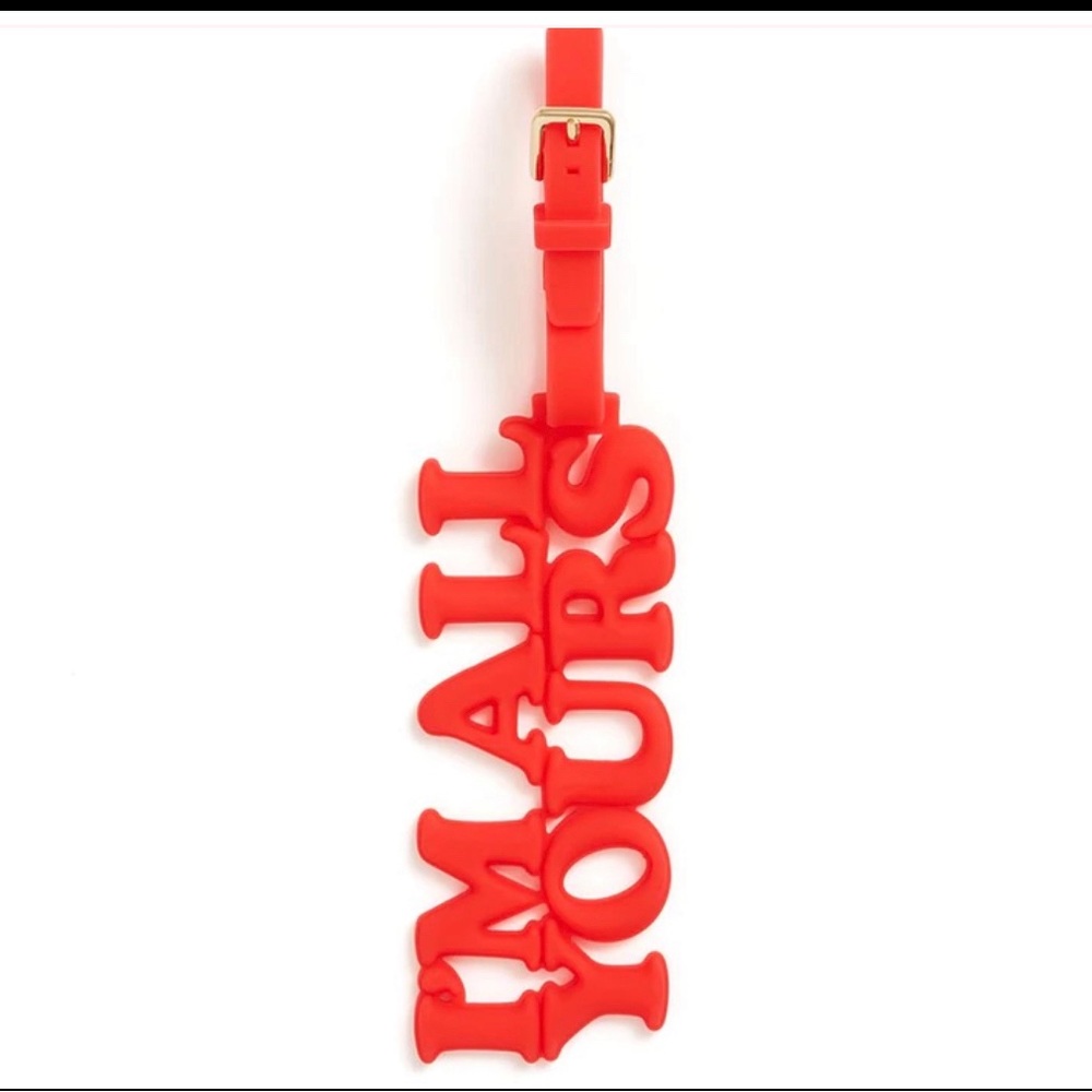 New Ban.do silicone luggage tag - Picture 1 of 1